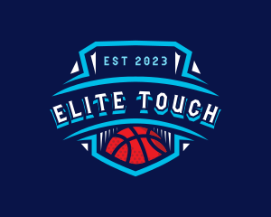 Basketball League Sports logo design