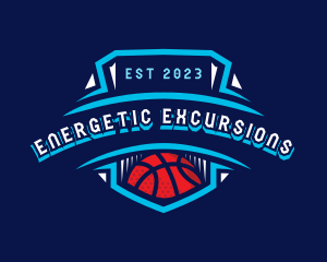 Basketball League Sports logo design