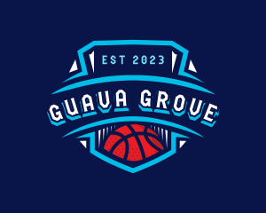 Basketball League Sports logo design