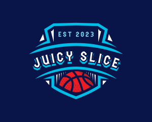 Basketball League Sports logo design