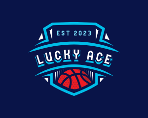 Basketball League Sports logo design