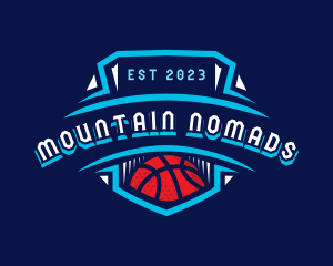 Basketball League Sports logo design