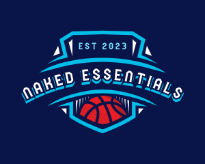 Basketball League Sports logo design