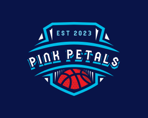 Basketball League Sports logo design