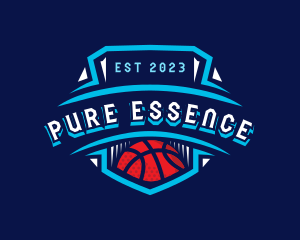 Basketball League Sports logo design