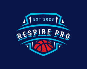 Basketball League Sports logo design