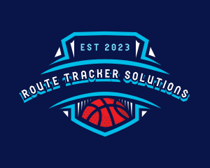 Basketball League Sports logo design