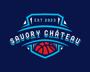 Basketball League Sports logo design