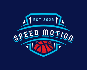 Basketball League Sports logo design