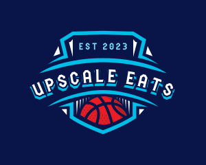 Basketball League Sports logo design