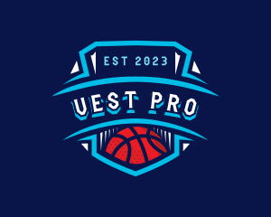 Basketball League Sports logo design