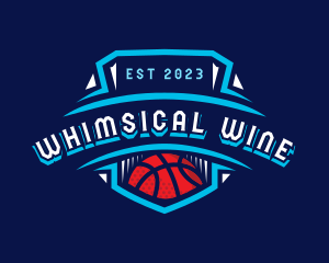 Basketball League Sports logo design