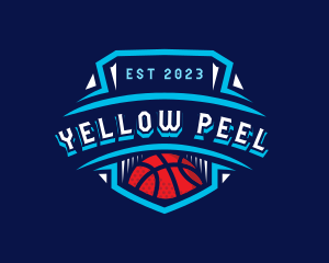 Basketball League Sports logo design