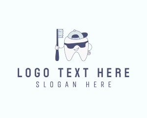 Tooth Toothbrush Dentist logo