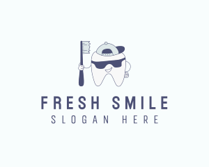 Tooth Toothbrush Dentist logo