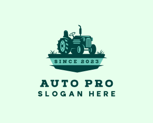 Farm Field Tractor logo