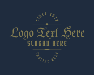 Wordmark - Gothic Urban Wordmark logo design