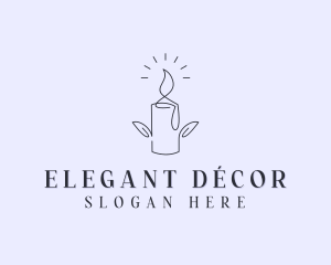 Handmade Candle Decor logo design