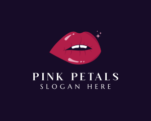 Lip Gloss Beauty logo design