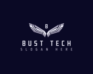 Mechanical Tech Wings logo design