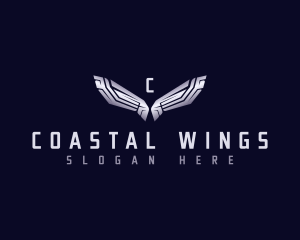 Mechanical Tech Wings logo design