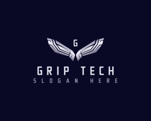 Mechanical Tech Wings logo design