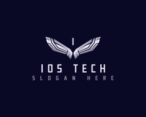 Mechanical Tech Wings logo design