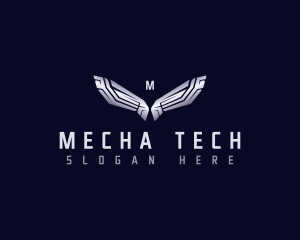 Mechanical Tech Wings logo design