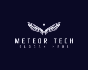 Mechanical Tech Wings logo design