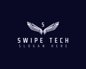 Mechanical Tech Wings logo design