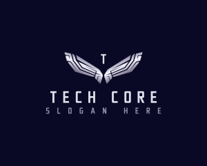 Mechanical Tech Wings logo design