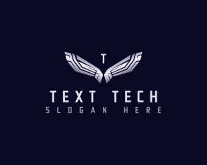 Mechanical Tech Wings logo design