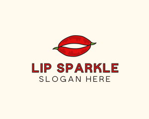 Chili Pepper Lips logo design