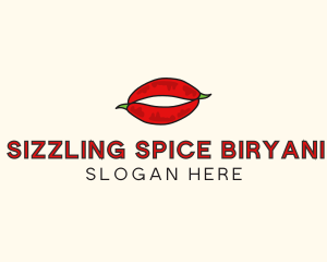 Chili Pepper Lips logo design