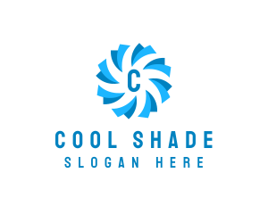 Air Cooling Ventilation logo design