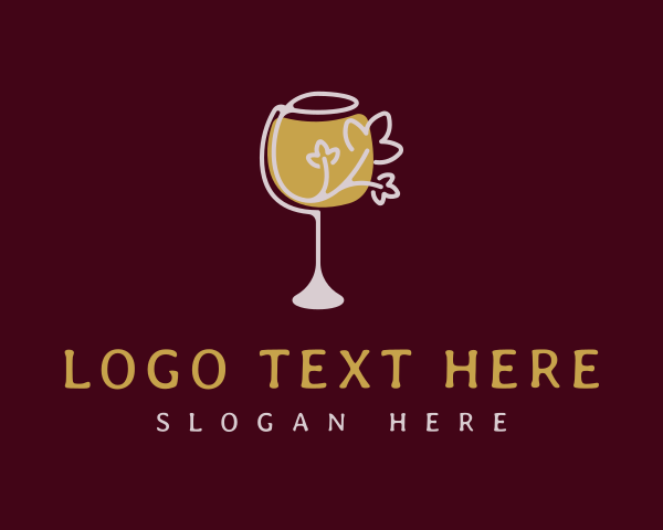 Alcoholic Drink logo example 4