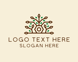 Growing Plant Pot logo