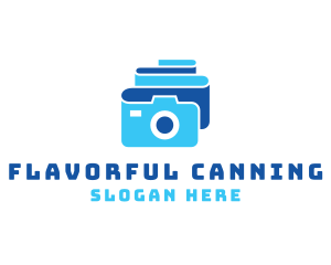 Camera Film Reel logo design