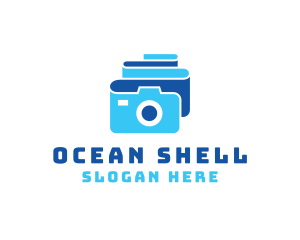 Camera Film Reel logo design