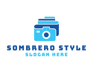 Camera Film Reel logo design