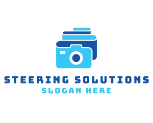 Camera Film Reel logo design