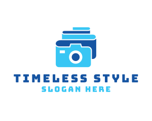 Camera Film Reel logo design