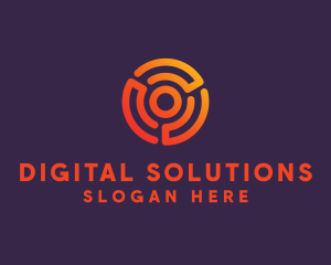 Digital Spiral Target logo