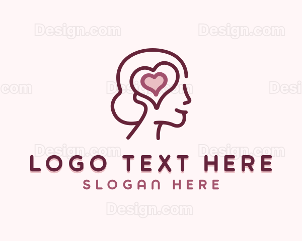 Psychology Mental Wellness Logo