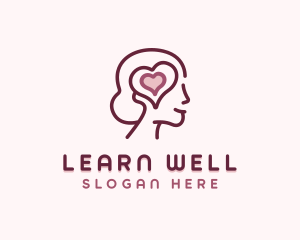 Psychology Mental Wellness logo design