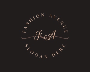 Feminine Fashion Boutique logo design