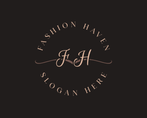 Feminine Fashion Boutique logo design