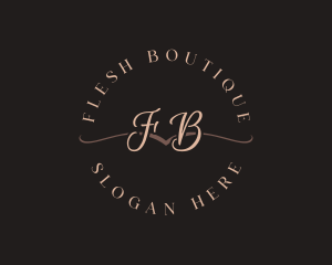 Feminine Fashion Boutique logo design