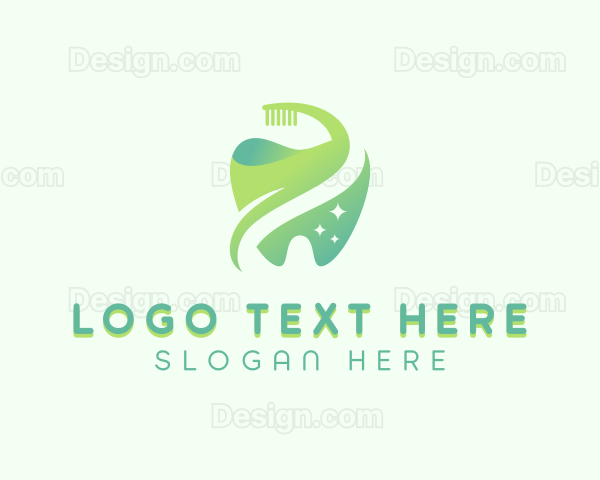 Dental Hygiene Toothbrush Logo