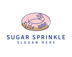 Scribble Sweet Doughnut logo